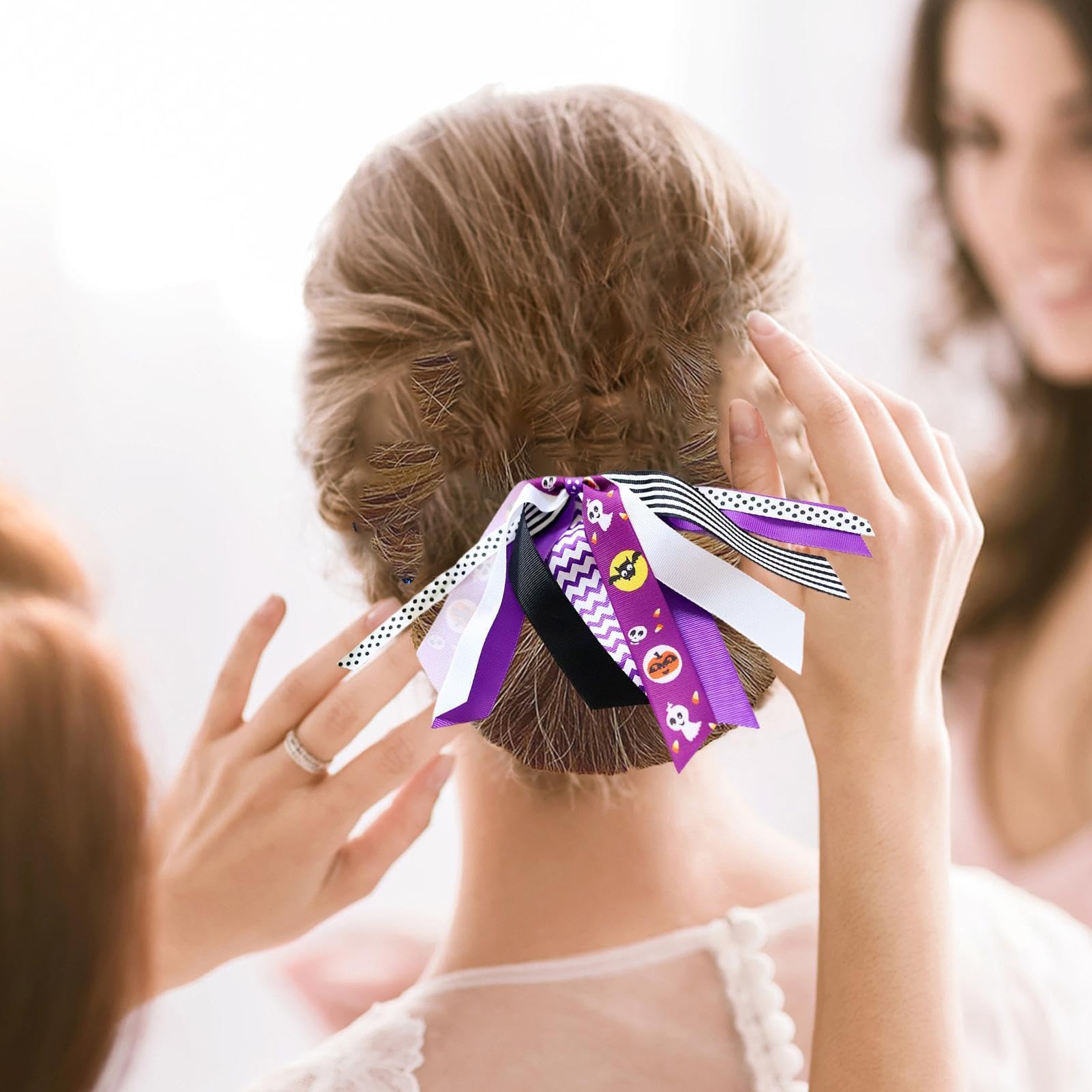 ボーダーハロウィンヘアゴム Amazon | ハロウィン ヘアゴム 女の子用 - ハロウィン ヘアゴム