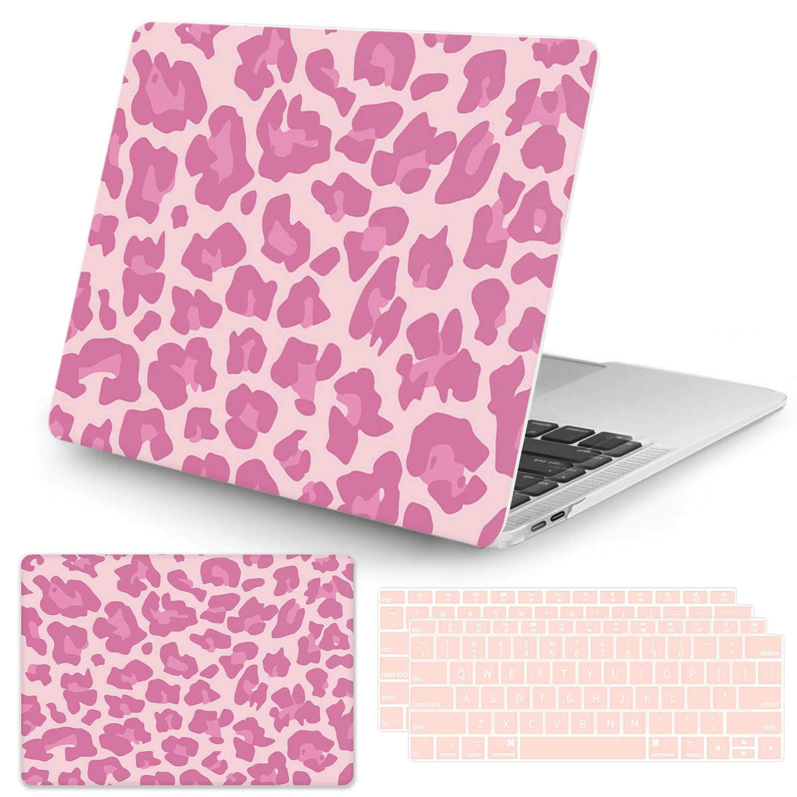 Seorsok Compatible with MacBook Air 13 Inch Model A1932 A2179 M1 A2337 Touch ID Release 2020 2019 2018 Plastic Hard Shell Case Protective Cover with 2