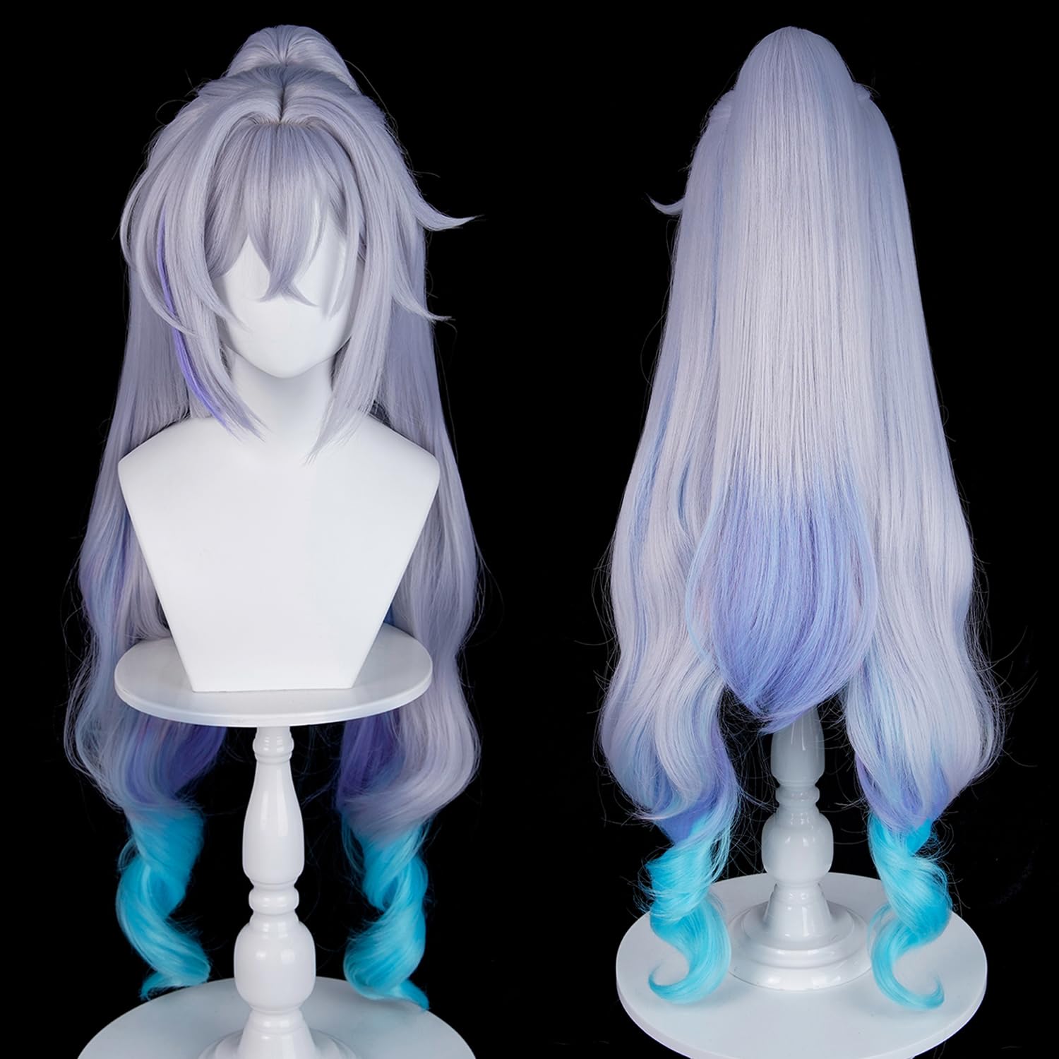 Amazon.co.jp: 銀狼LV.999 崩壊 スターレイル ウィッグ コスプレ