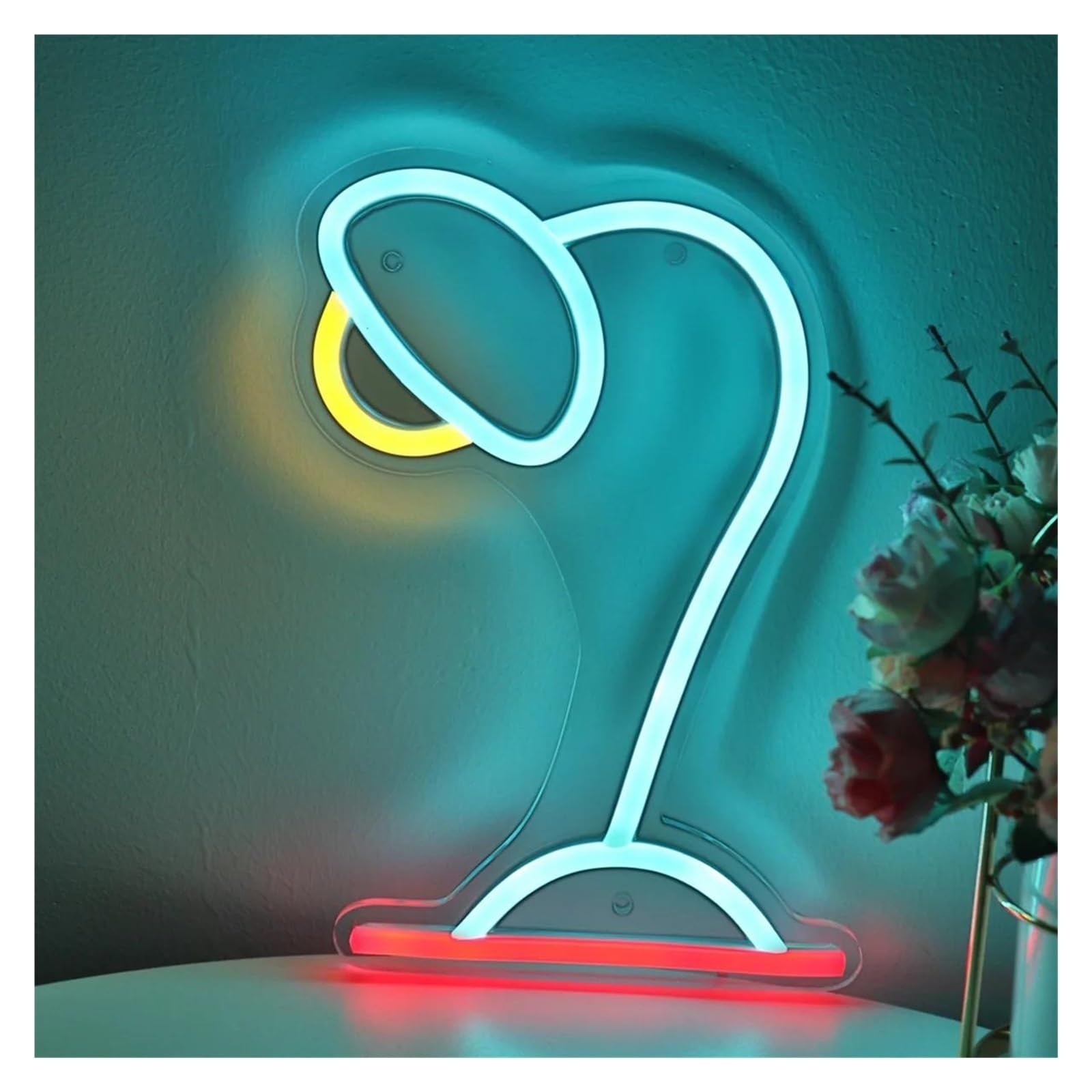 Lampada da tavolo per insegna al per neon per alimentazione per dimmerabile per luce per neon