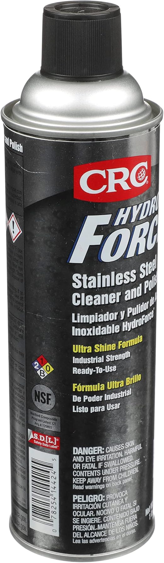 CRC HydroForce Stainless Steel Cleaner and Polish