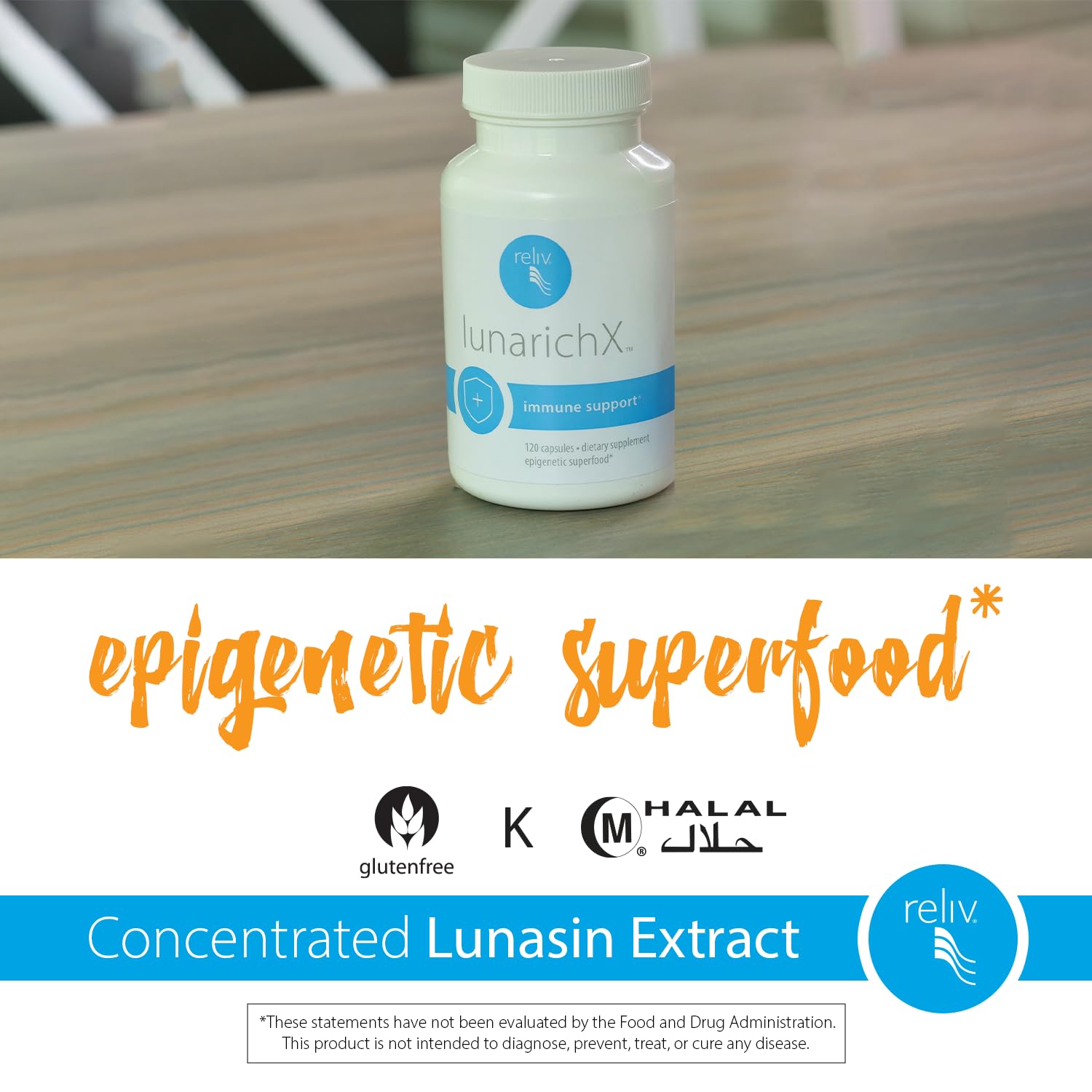 RELIV LunaRich X Lun Extract Capsules Made From