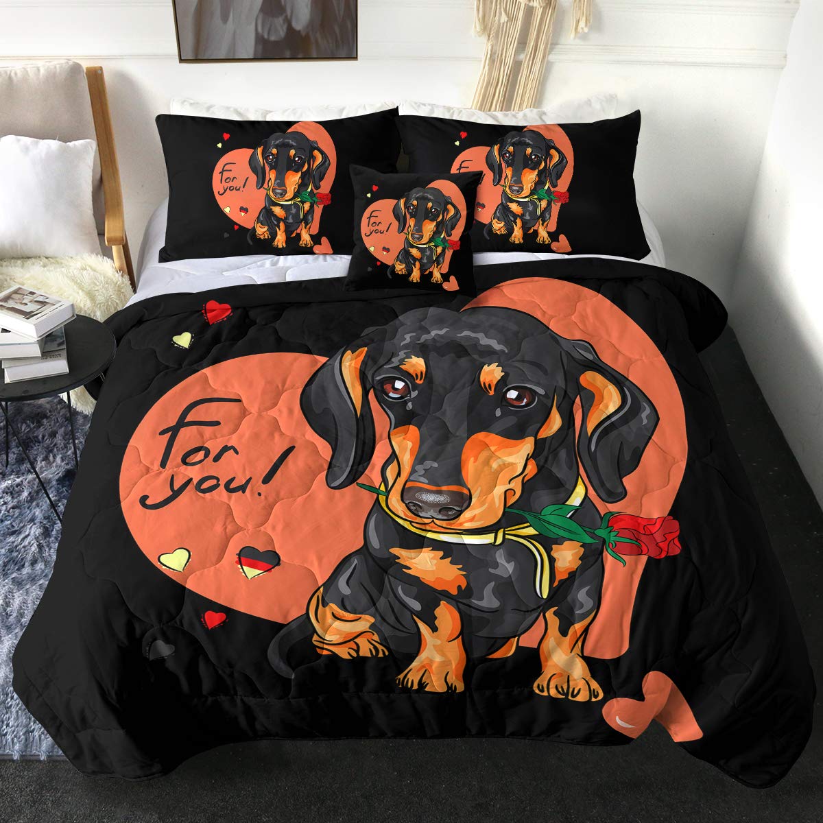 Sleepwish Cute Dog Print Comforter Set 