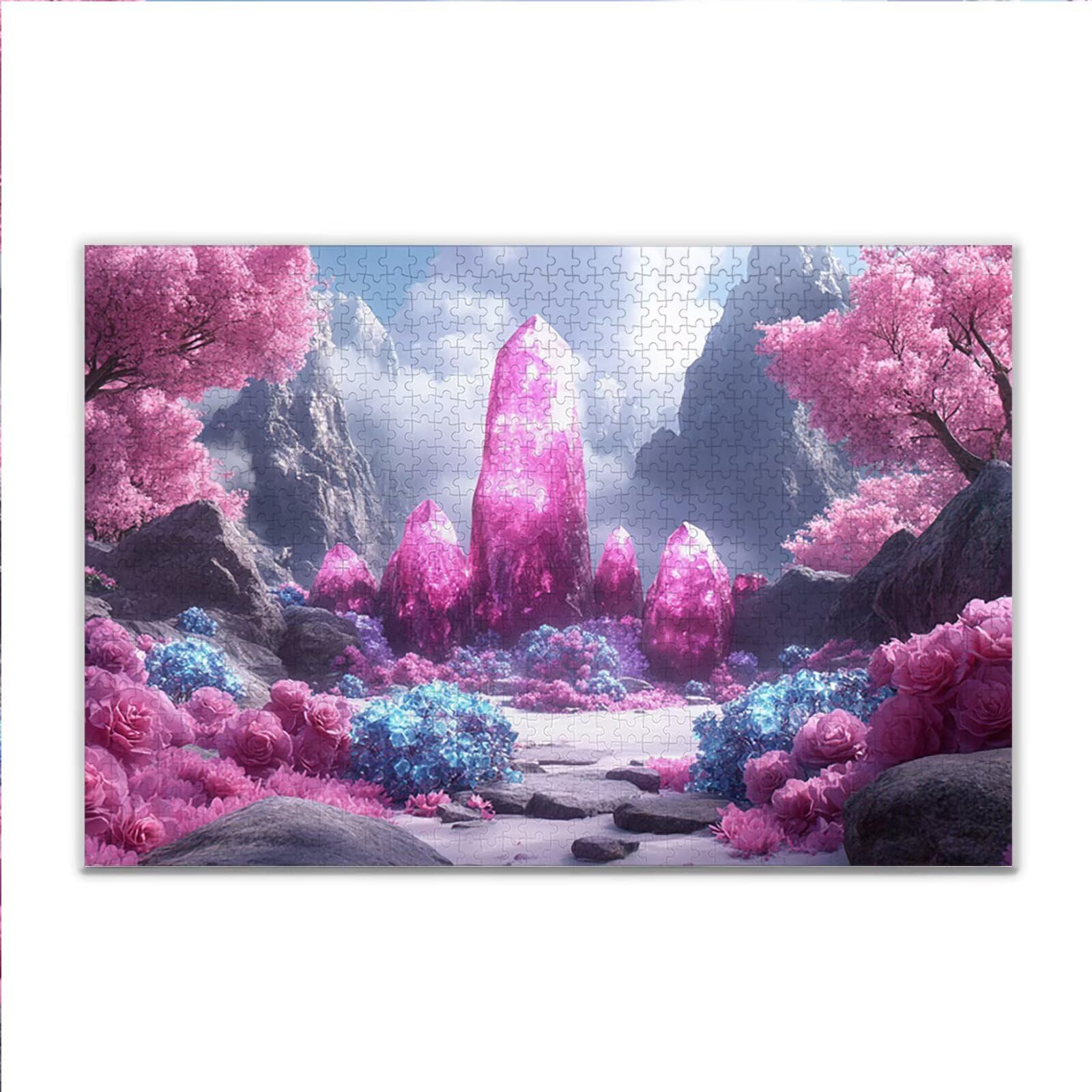 Puzzle 4000 Piezas Adultos Puzzle Fantasía Paisaje Rompecabezas Adultos XXL 140 x 87cm, Impossible Rompecabezas, Jigsaw Arte Juego Educa Familiar Aliviar El Estrés, Regalos para Hombres y Mujeres J-1
