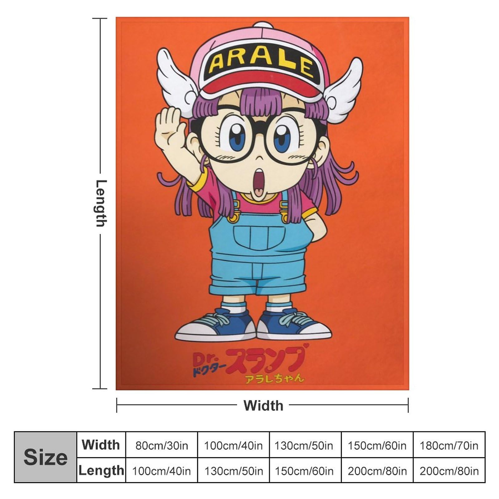 Amazon｜Dr.スランプ Dr.スランプ アラレちゃんブランケット おしゃれ