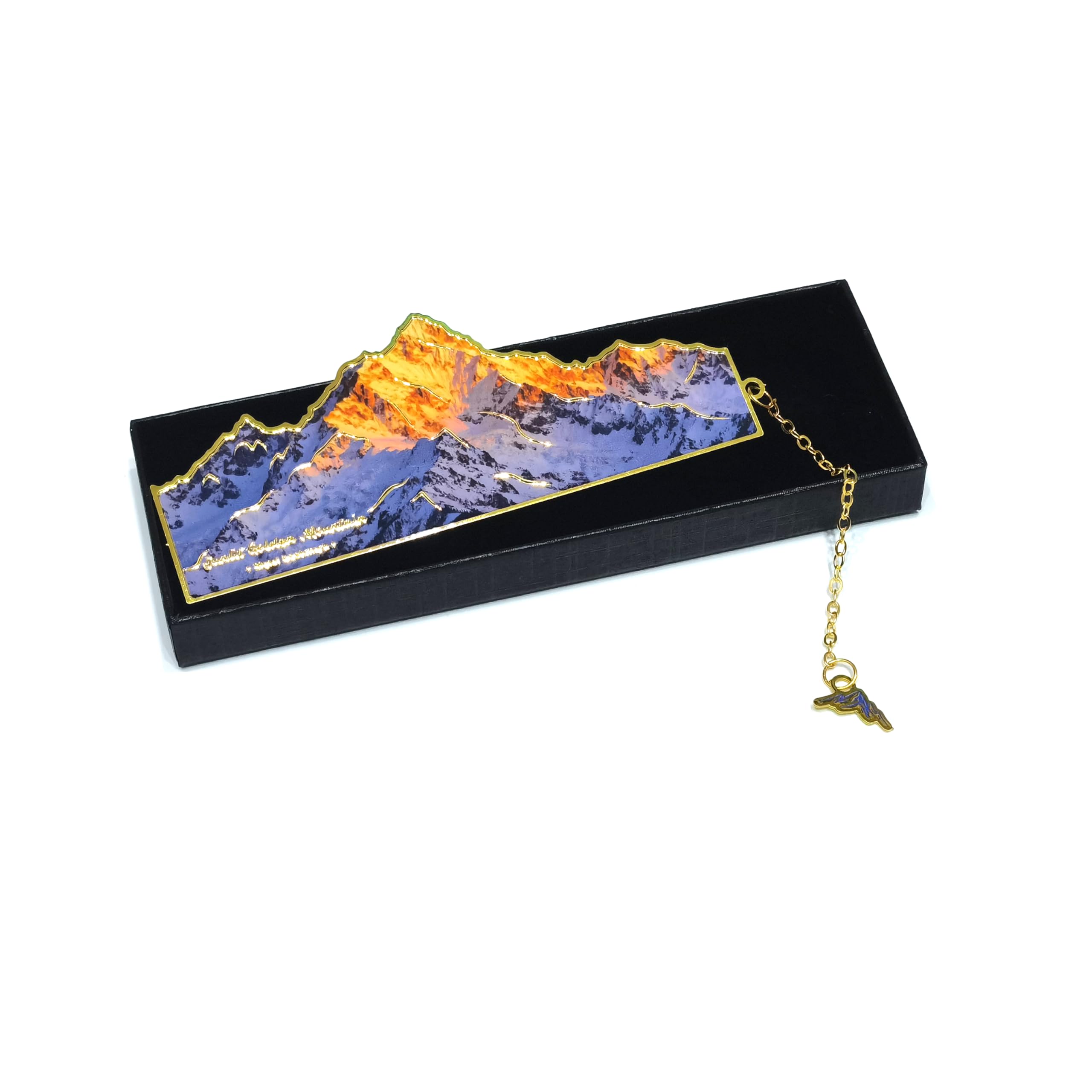 Climple Mountain Bookmark - Book Marks for Reading Women, Book Lovers Gifts - Cute Cool Bookmarks for Women, Teacher Deals - Metal Bookmarks Climber Photography Gifts for BookLovers