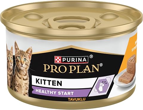 Purina Pro Plan Yavru Kediler için Tavuklu Yaş Kedi Maması Konserve 85gr x 24 Adet