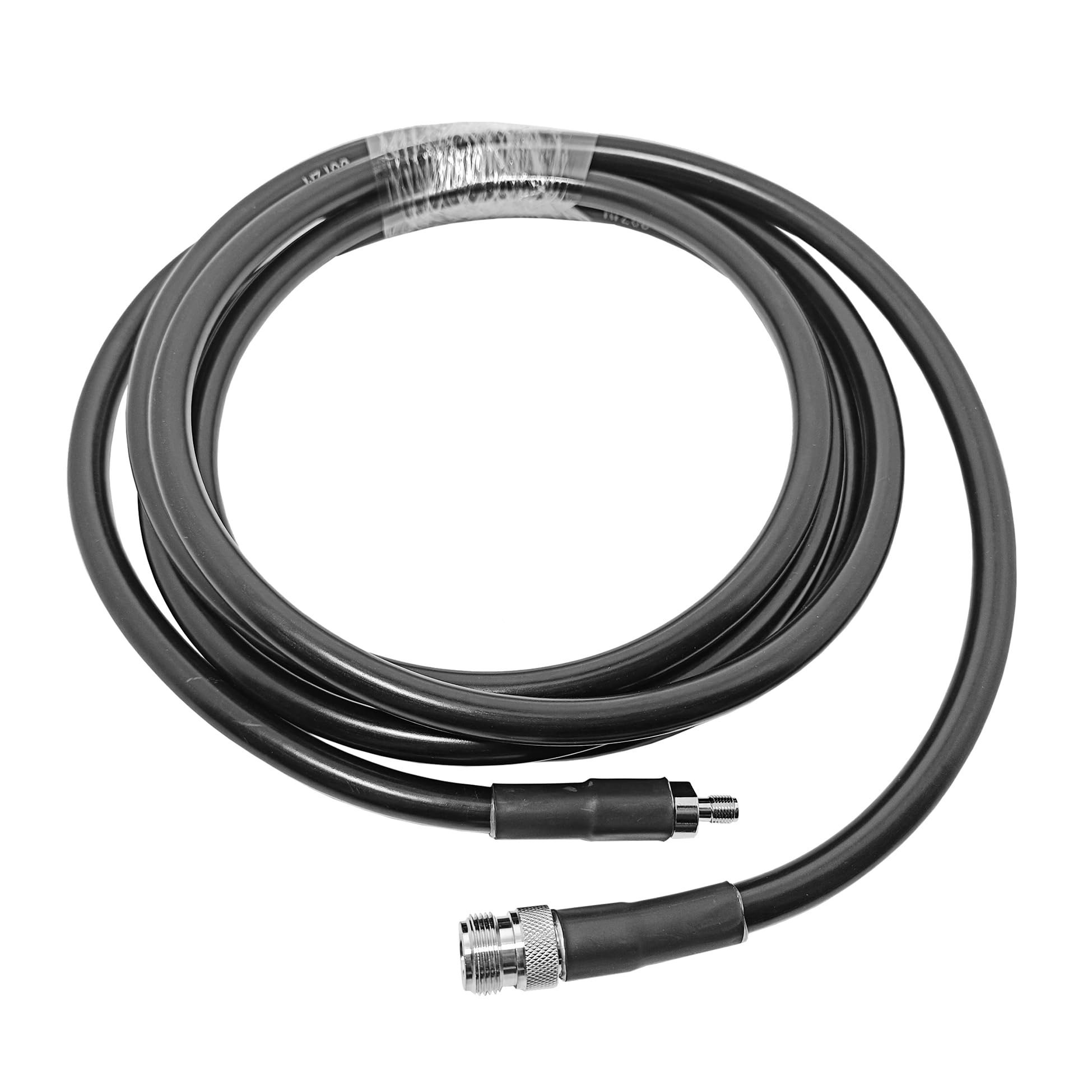 Câble d'extension coaxial LMR400 à Faible Perte N Femelle vers RP Femelle – 1 pièce, idéal for Les antennes, Les amplificateurs et Les boosters WiFi(25ft)