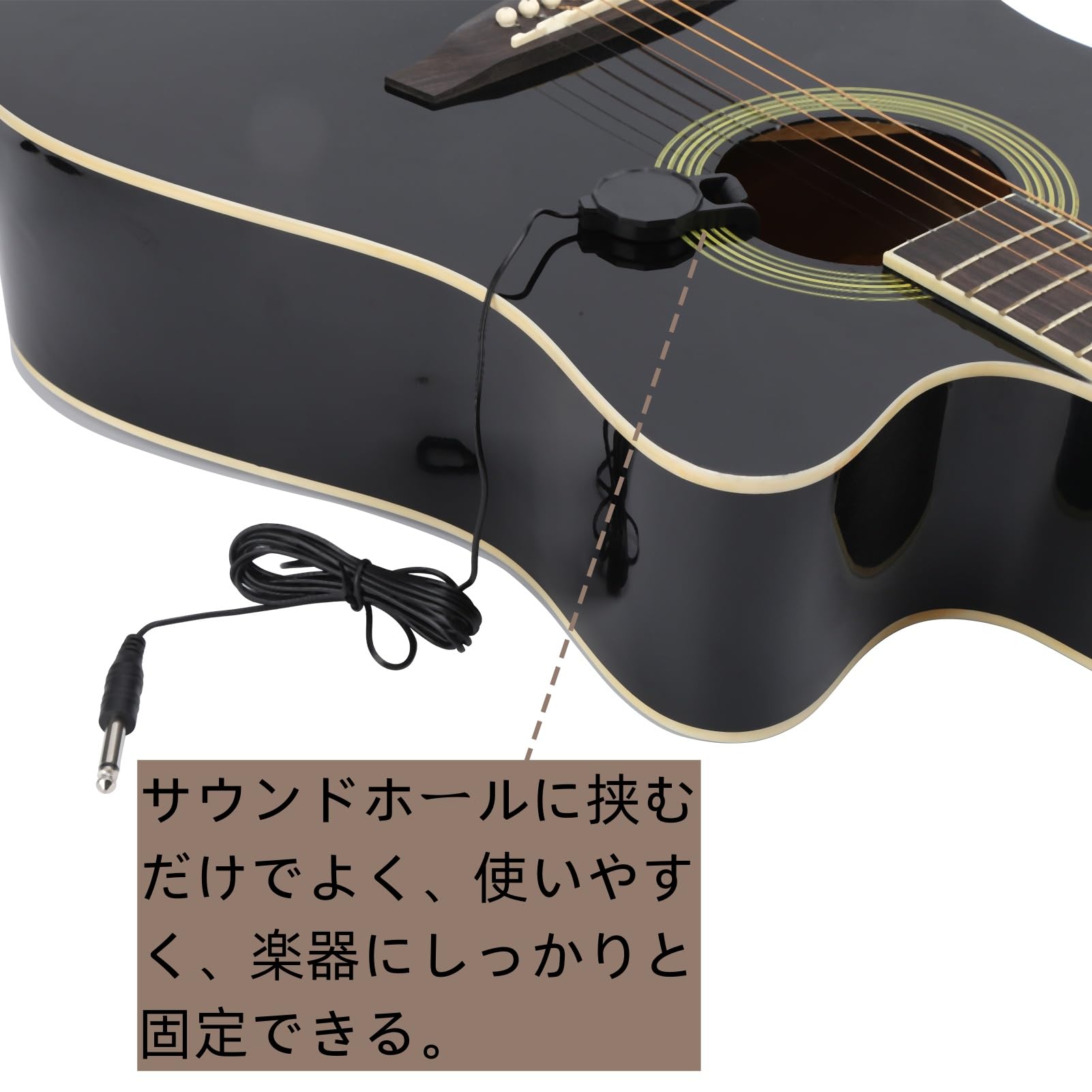 ギター用ピックアップ Amazon.co.jp: Walfront クリップオンピックアップギター用 軽量