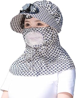Gorro de enfriamiento – Sombrero con ventilador integrado | Bloqueador UV transpirable | Ala ancha al aire libre | Protección solar | Carga USB | para ciclismo y pesca, color negro, Negro