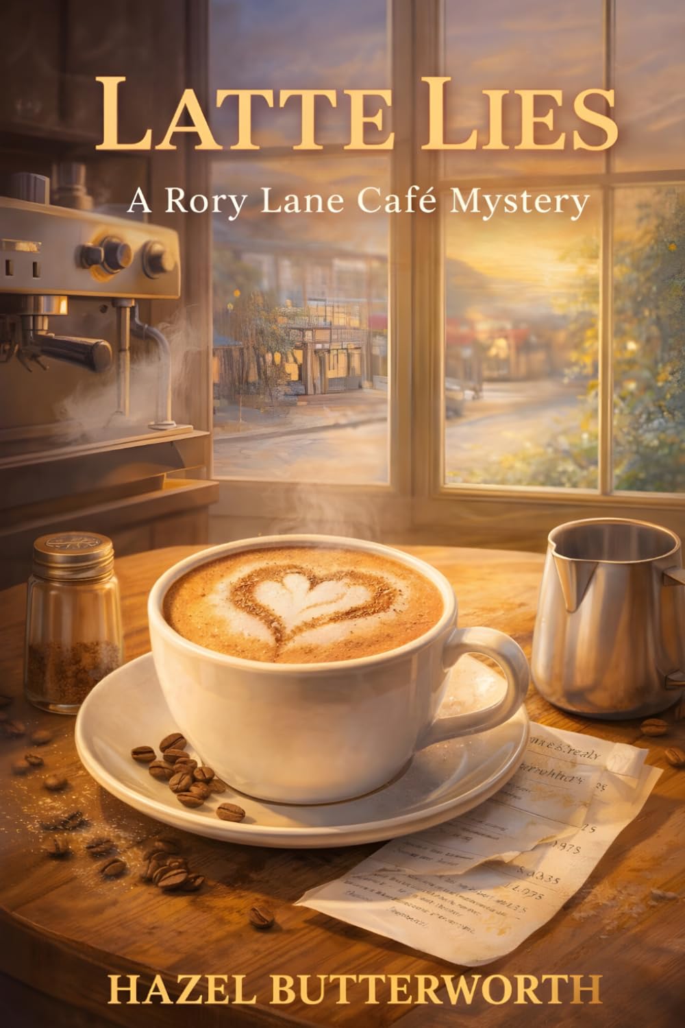 Latte Lies: A Small-Town Culinary Cozy Mystery with Café Rivalries, Hidden Secrets, and an Amateur Sleuth (The Rory Lane Café Mysteries)