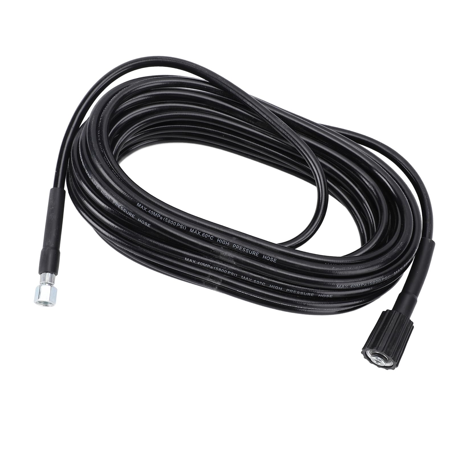Generic Tubo per Idropulitrice Durevole, Universale, Adatto Pulizia Efficiente per Auto, Cortili, 50 Piedi (20M)