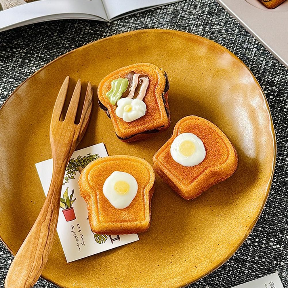 CANDeal 12 Tassen Madeleine Formen Kuchenform, Antihaft-Jakobsmuschel Madeline Backformen Für Home Oven Backen Und Kommerzielle Nutzung, Toast Form Kuchen Backen Tabletts