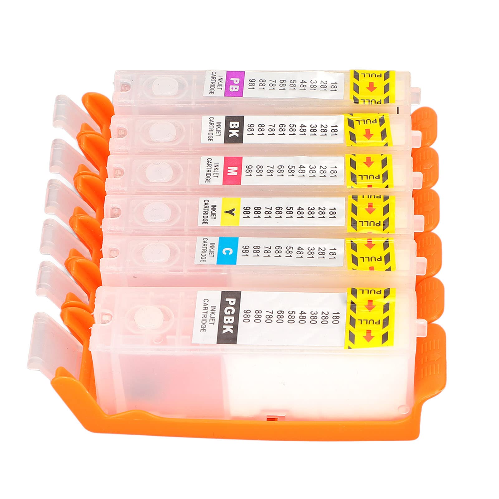 Set di inchiostri da 6 pezzi compatibile per TR7540 TR8540 TS6140 TS8140 TS9140 Kit di accessori per stampante Stampa trasparente Colori reali Facile installazione per foto