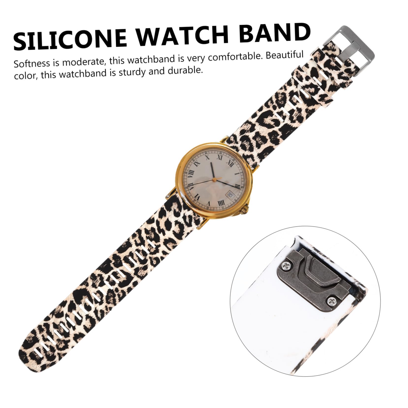 Hemobllo 2piezas De Reloj De Compatible Banda De Muñeca Transpirable y Para y Deportivo Diseño Elegante Marrón