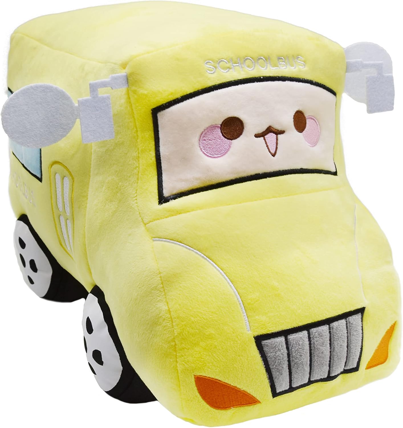 Soft Plush School Bus Stuffed Car Toy Super Cute Yellow Truck plushie Excellent