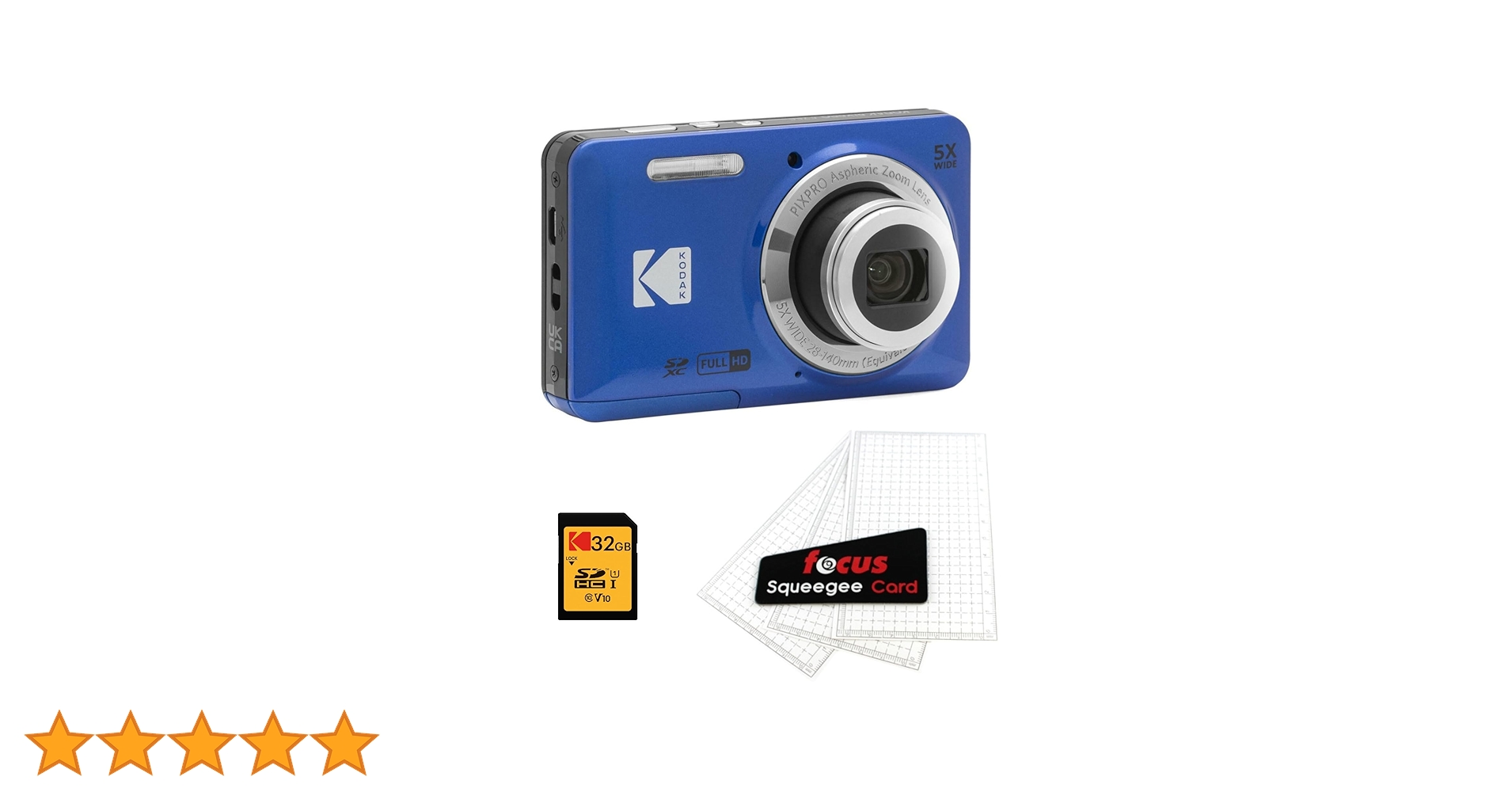 Amazon | Kodak PIXPRO Friendly Zoom FZ55 デジタルカメラ