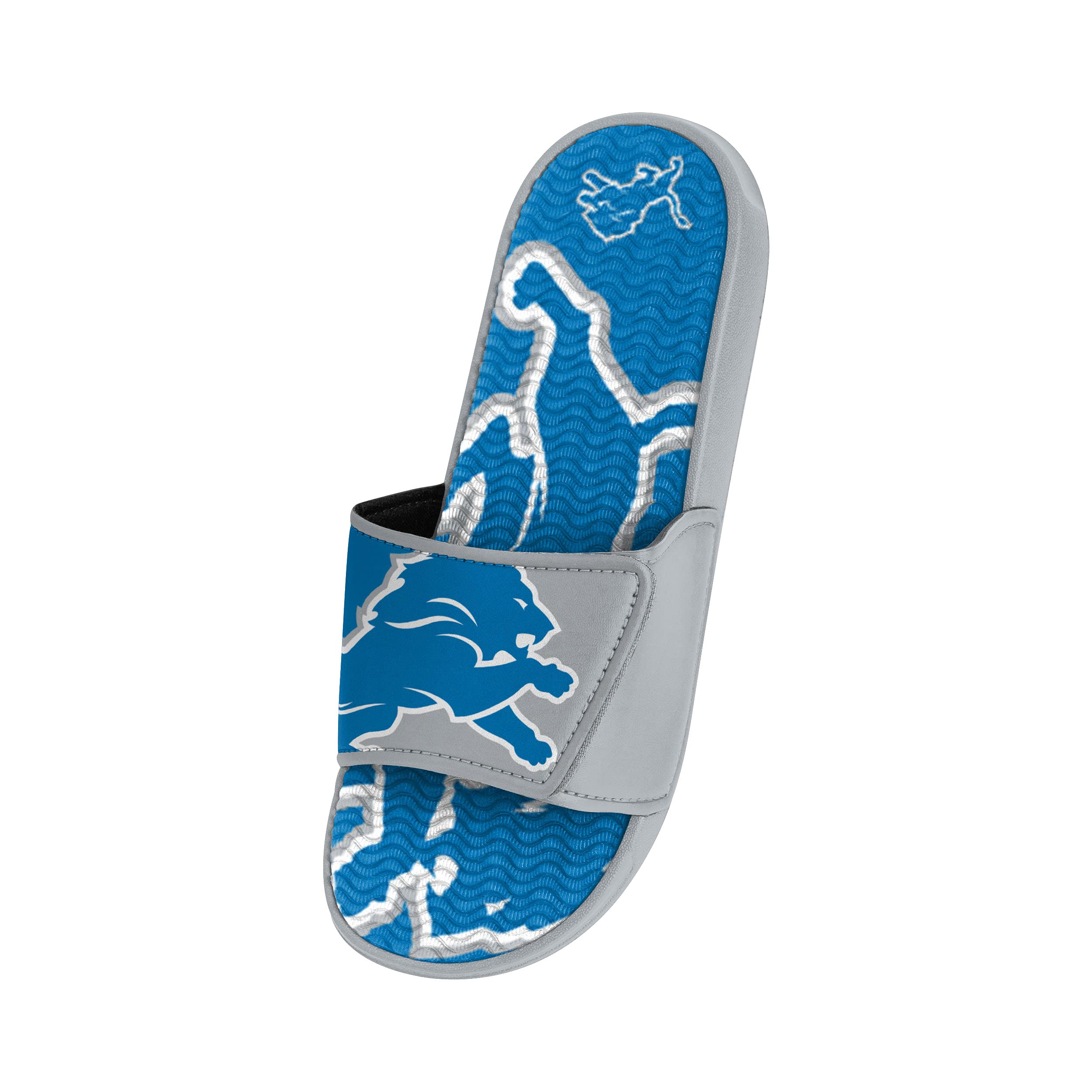FOCO Herren NFL Team Logo Sport Shower Foam Slide Flip Flop Sandalen