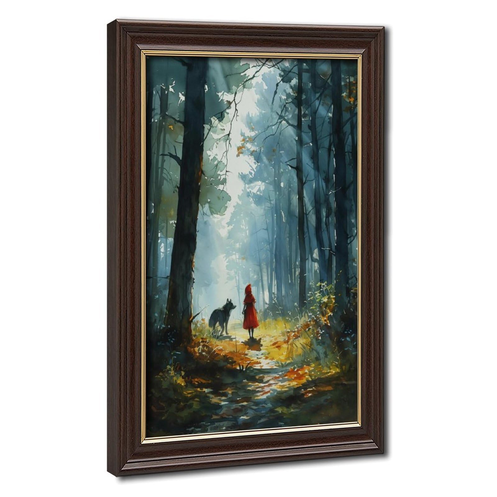 Bareronor Fairy Tale Canvas Poster for Dorm Room Decor Gift