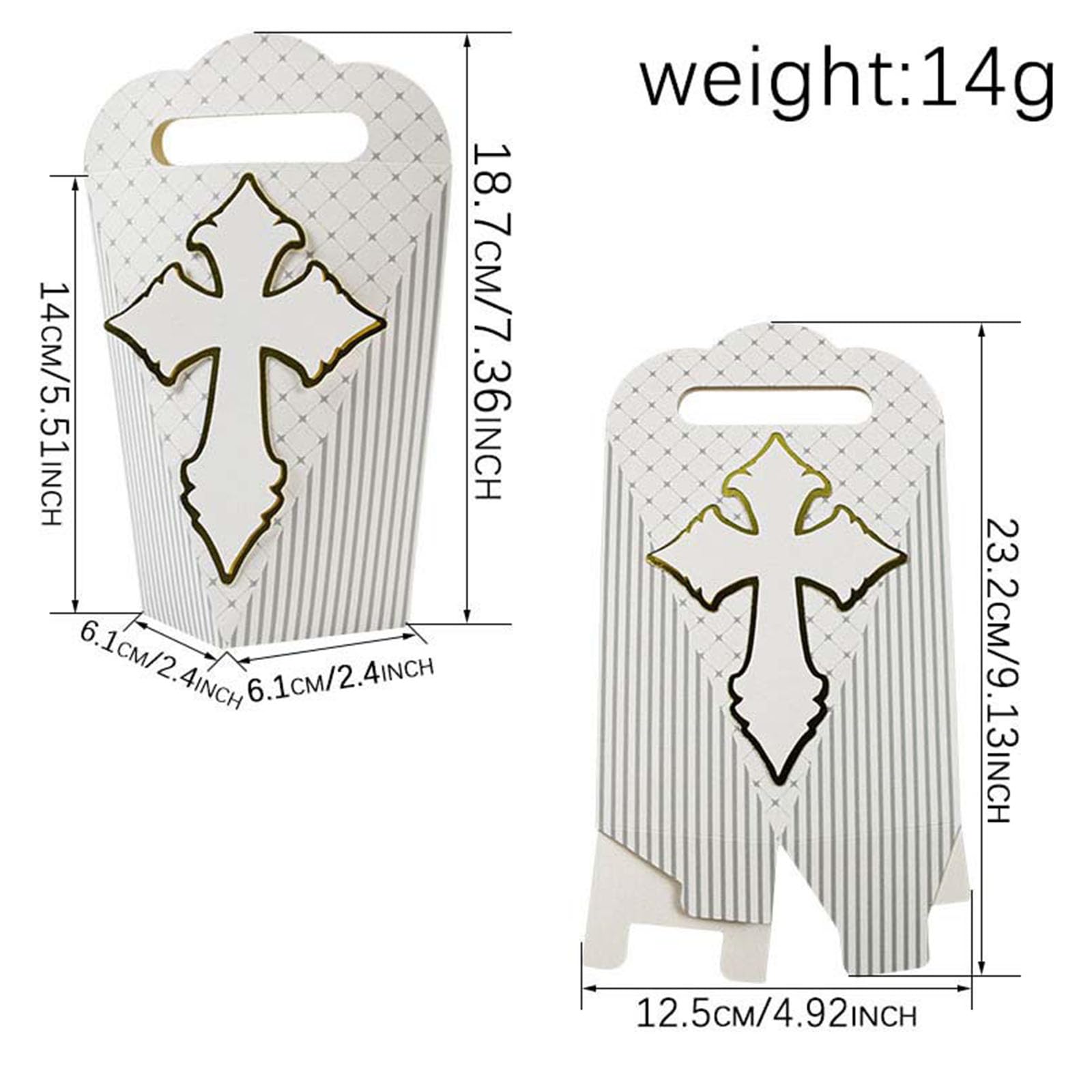 Da 50 Scatole Per Imballaggi Regalo Con Chiusura E Design Con Fibbie Per Regali Fragili Per Feste Scatole Per Dolcetti In Cartone Bianco
