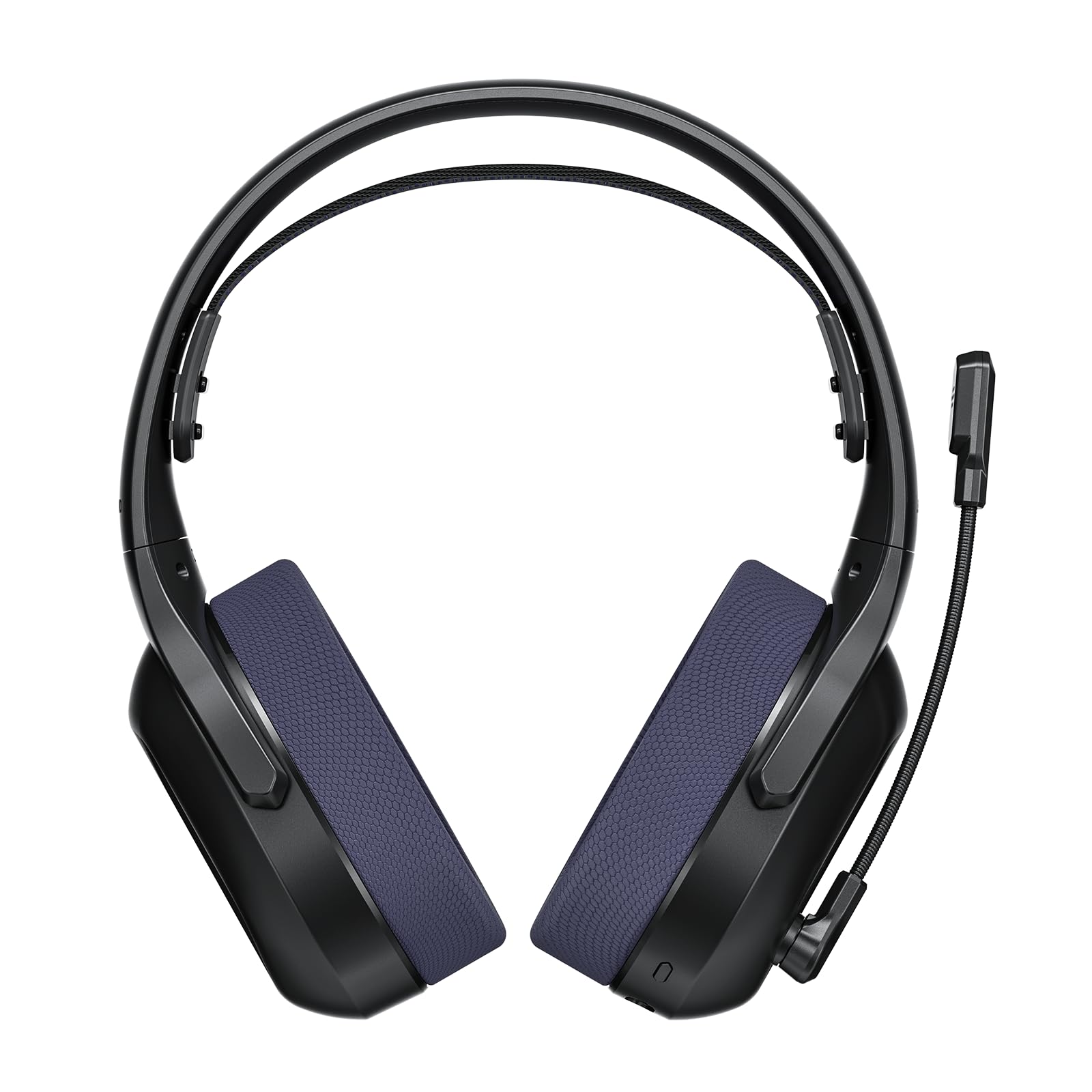 Lenovo Legion H410 - Auriculares Inalámbricos Gaming (Giratorios 90°, Ajustables, Receptor USB-A, BT 5.2, Compatible con PC, Legion Go Series, Otras Consolas) Negro