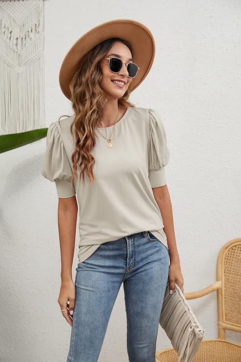 Adorable Puff Sleeve Tops for Summer! ✨