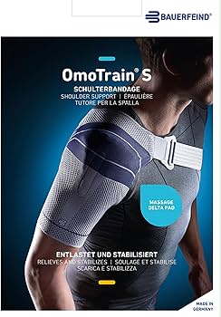 Amazon.co.jp: Bauerfeind OmoTrain S Shoulder Support, Titanium