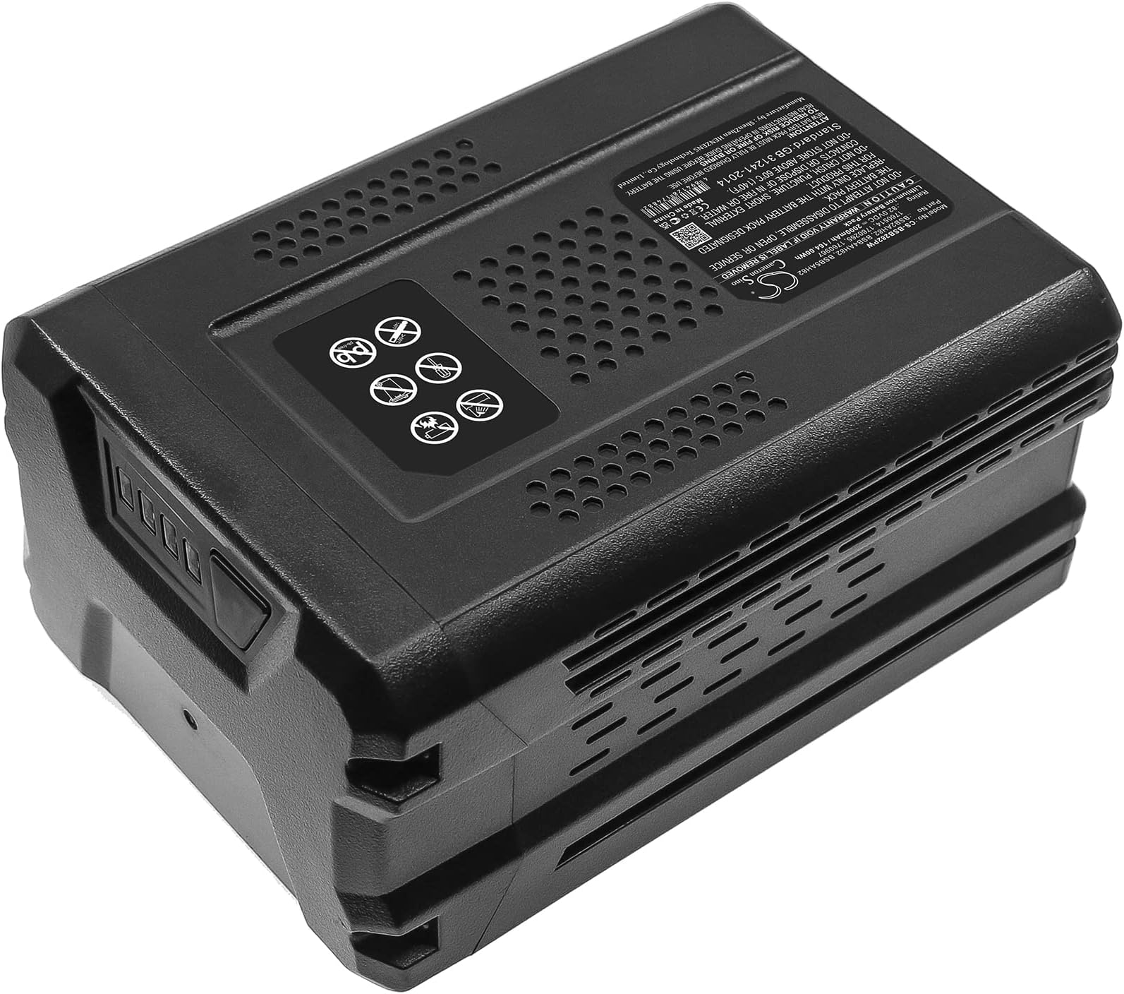 ELMEKO Replacement for Battery Compatible Briggs & Stratton 1760265, 1760514, 1760967, BSB2AH82, BSB4AH82, BSB5AH82, Snapper XD 82V MAX Cordless El, Snapper XD 82V MAX Cordless El (2000mAh/82.0V)