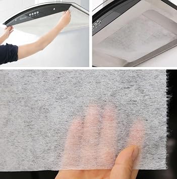Busstier 2'li Yağ Emici ve Duman Önleyici Pratik Mutfak Davlumbaz Koruyucu Dayanıklı Yedek Filtre 45x90 cm [Enerji Sınıfı A+++]