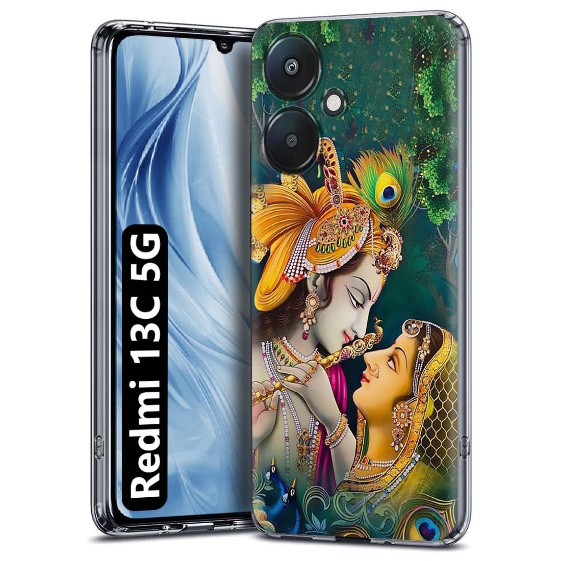 Fashionury Soft Silicone Designer Printed Full Protection Printed Back Case Cover for Redmi 13C 5G / Poco M6 5G -D0005 (B0CQXW5JN4) Amazon Price History, Amazon Price Tracker