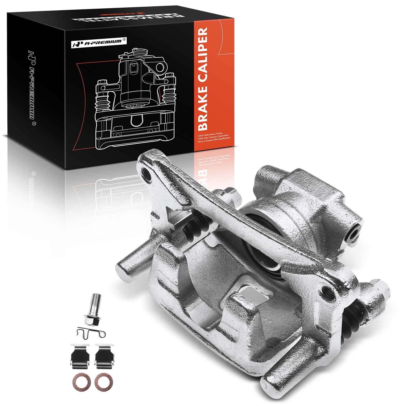 PAROD Pair Of Rear Disc Brake Calipers - Fits Mitsubishi Lancer, Jeep Compass/Patriot, Dodge Avenger/Caliber, Chrysler 200/Cirrus/Sebring (2007-2017)
