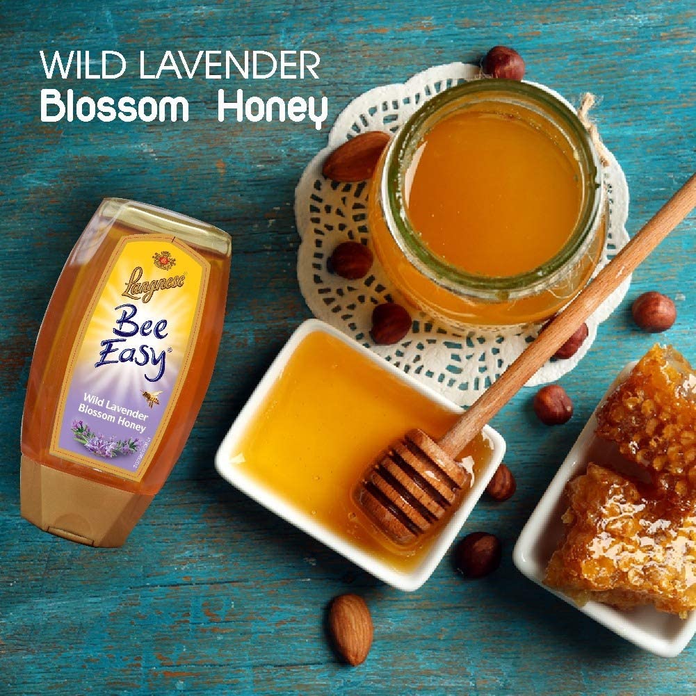 Langnese 100% Pure Bee Easy Wild Lavender Honey, 250 g, Raw Honey