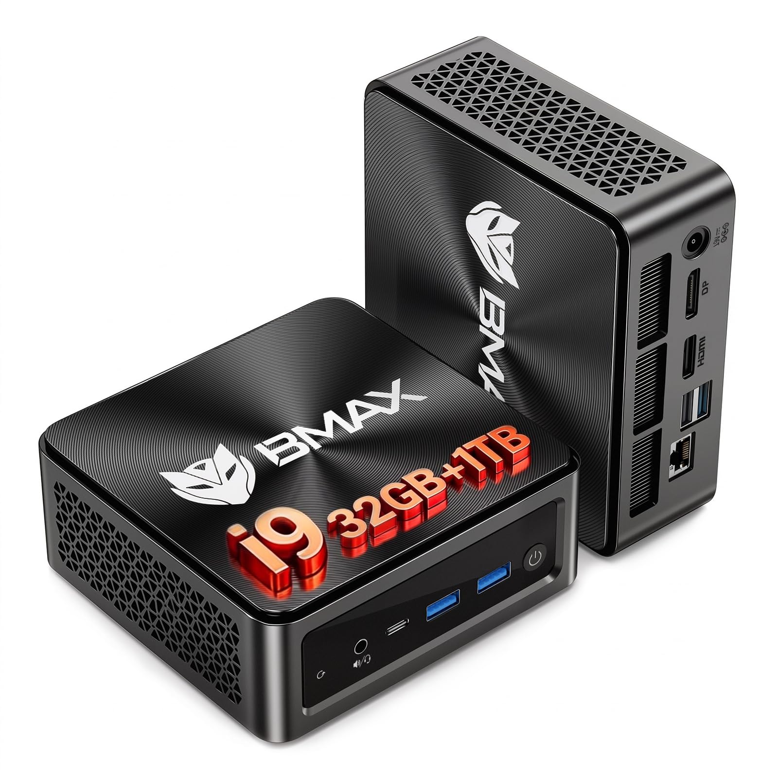 BMAX Mini PC B9 Power, Intel Core i9 12900H Processor (up to 5.0