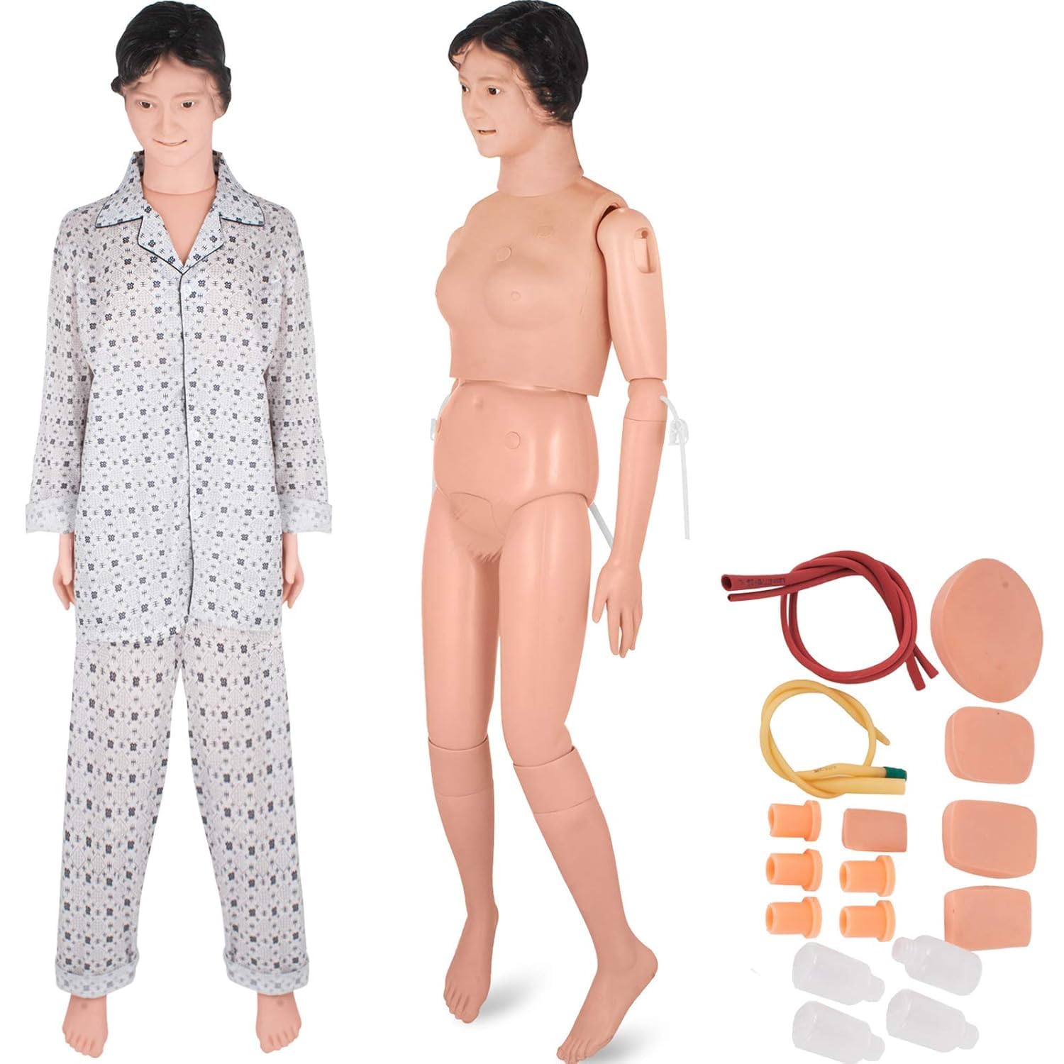Simulador De Entrenamiento De Enfermería Multifuncional Hombres Y Mujeres Maniquí Primeros Auxilios Reanimación Cardiopulmonar 24 Modelo De Enseñanza De Enfermera Maniquí De Enfermería