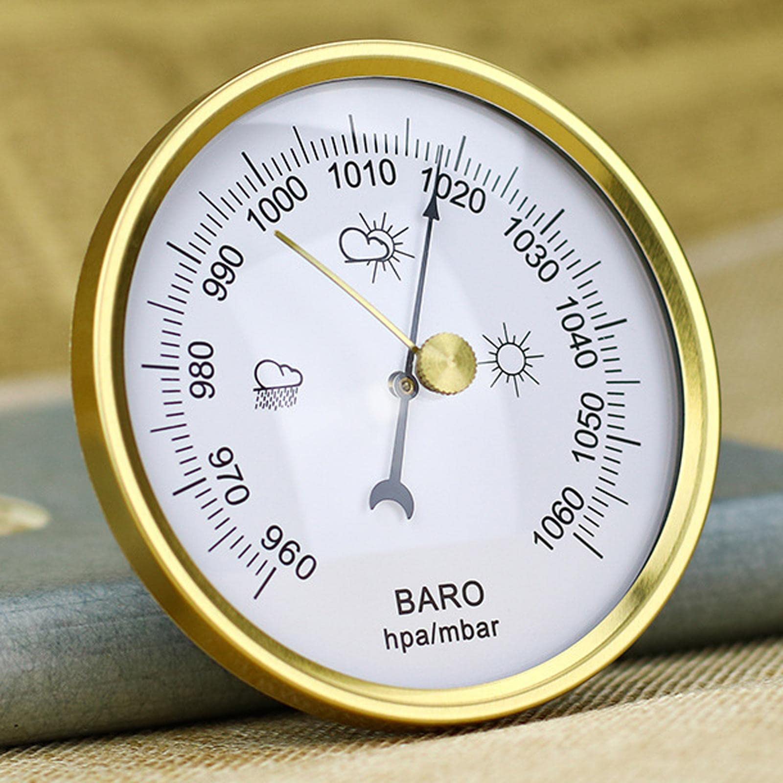 de dial de aleación, analógico, estación meteorológica de precisión en, mecánico para, sala de