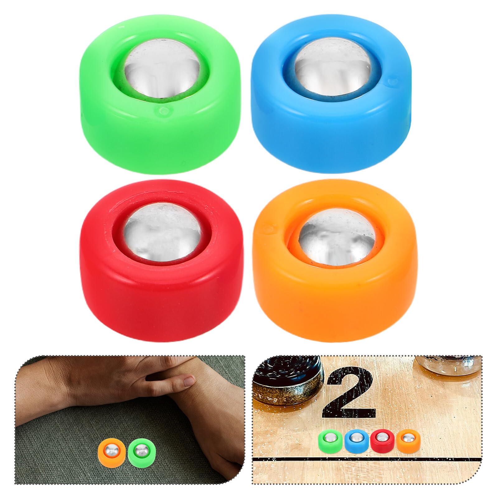 ibasenice Palets De Rechange pour Curling Shuffleboard Palets De Rechange Accessoires pour Mini Shuffleboard Mini Équipement De De Table