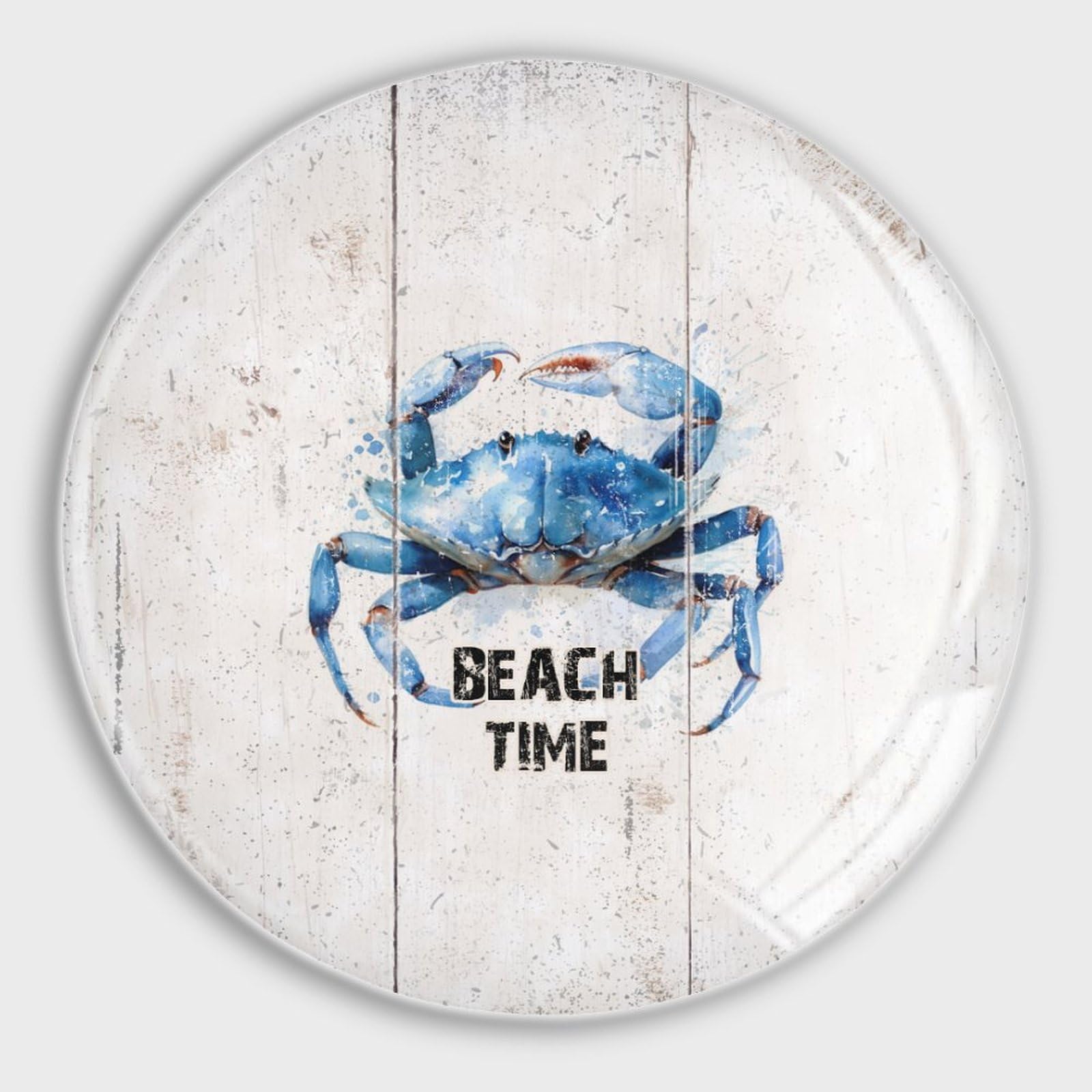 Aimants de réfrigérateur crabe en verre tropical pour décorer la cuisine et le bureau créatif