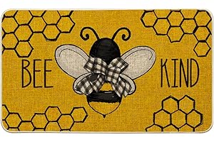 Bee Happy Decor: Cheerful & Eco-Friendly Doormat
