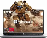 Laptop 2026 com processador AMD Ryzen 3 4300U (até 3,7 GHz), placa de vídeo AMD Radeon, SSD NVMe DDR4 de 16 GB de 512 GB, Wi-Fi, tipo C, webcam, tela IPS Full HD de 15,6 polegadas, laptop