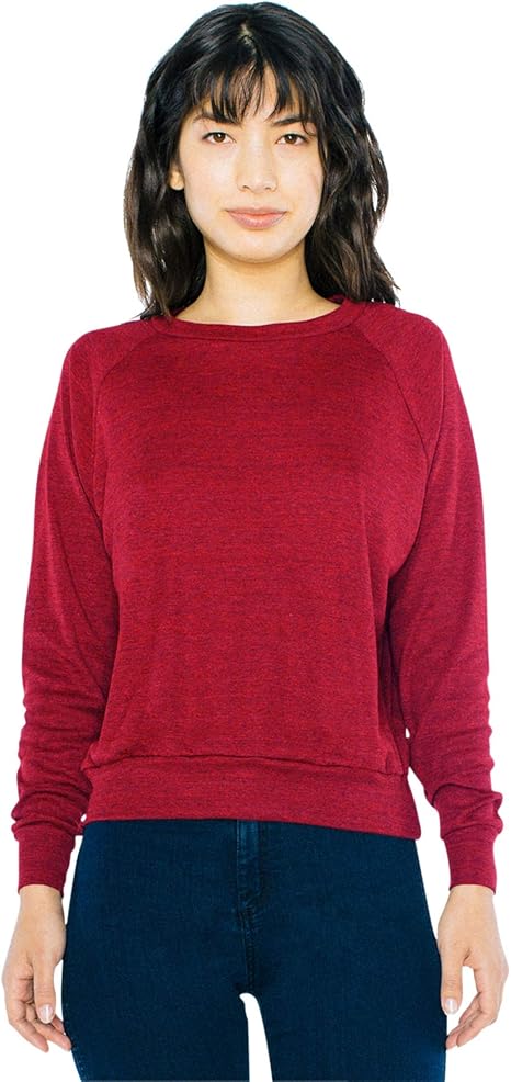 american apparel tri blend long sleeve