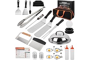 Griddle Accessories Kit for Blackstone, 25pcs Flat Top Griddle Cooking Accessories
