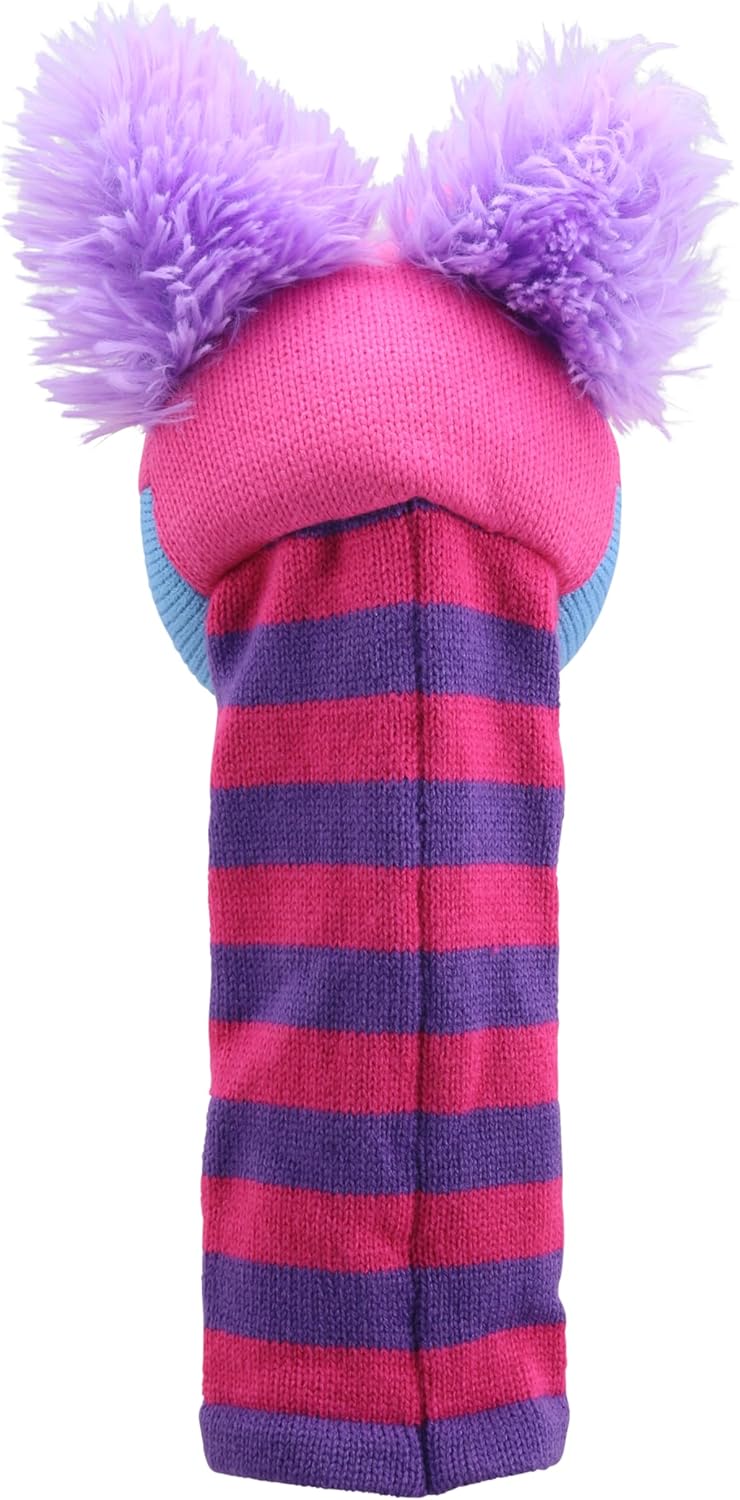 The Puppet Company Eco Kitty Knitted Hand Puppet 38cm