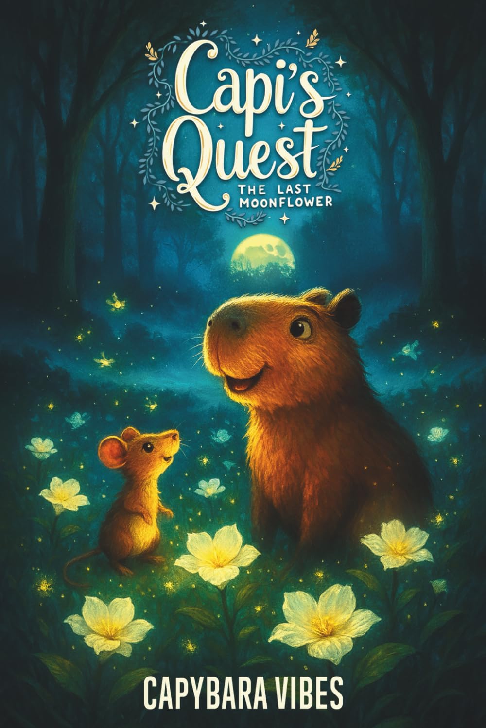 Capi's Quest: The Last Moonflower (Capybara Books for Kids | Capybara Coloring Book | Activity Book | Picture Book | Story Book | Capybara Gifts for Kids)