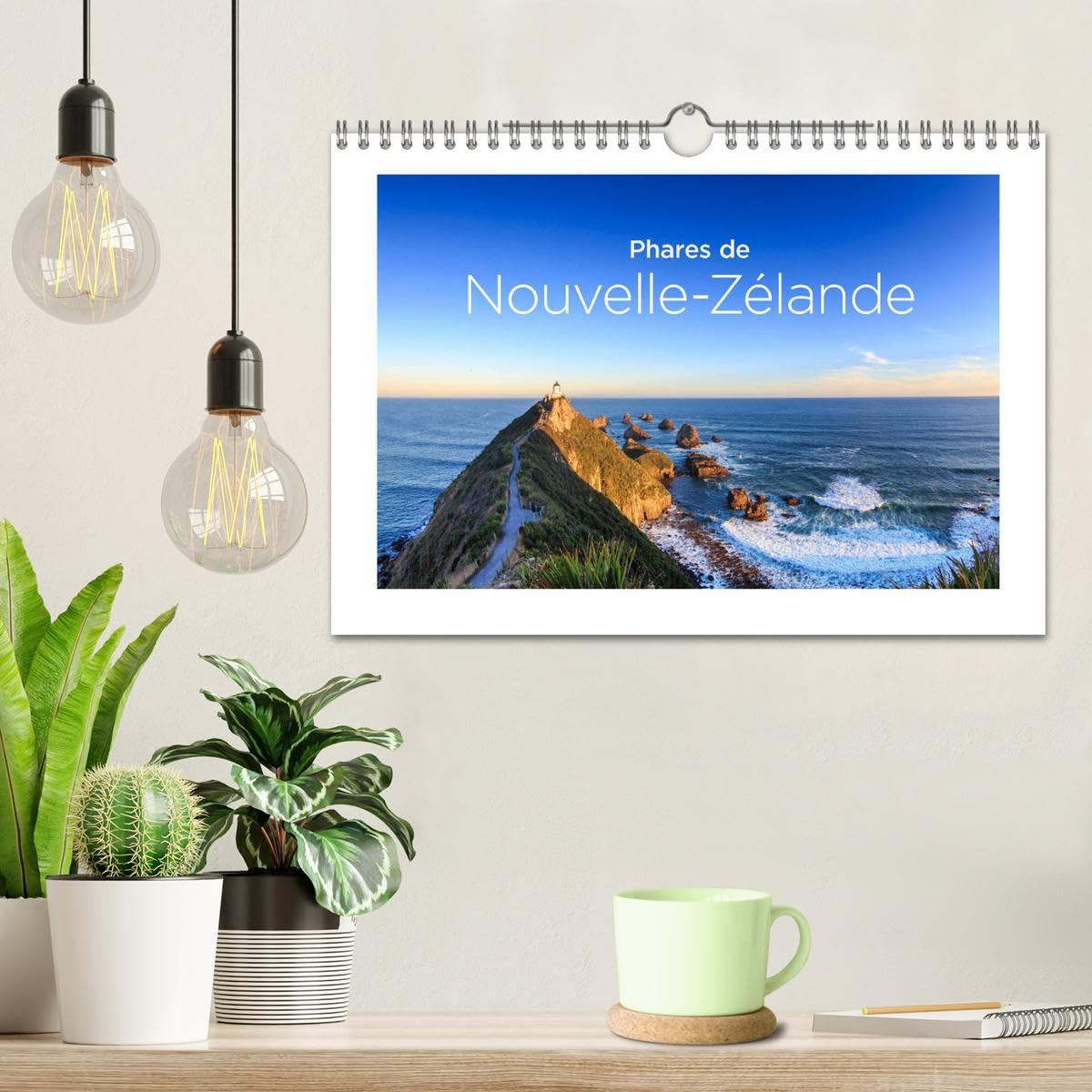 Phares de Nouvelle-Zélande (Calendrier mural 2026 DIN A4 vertical), CALVENDO calendrier mensuel: Les plus beaux phares de la côte néo-zélandaise.