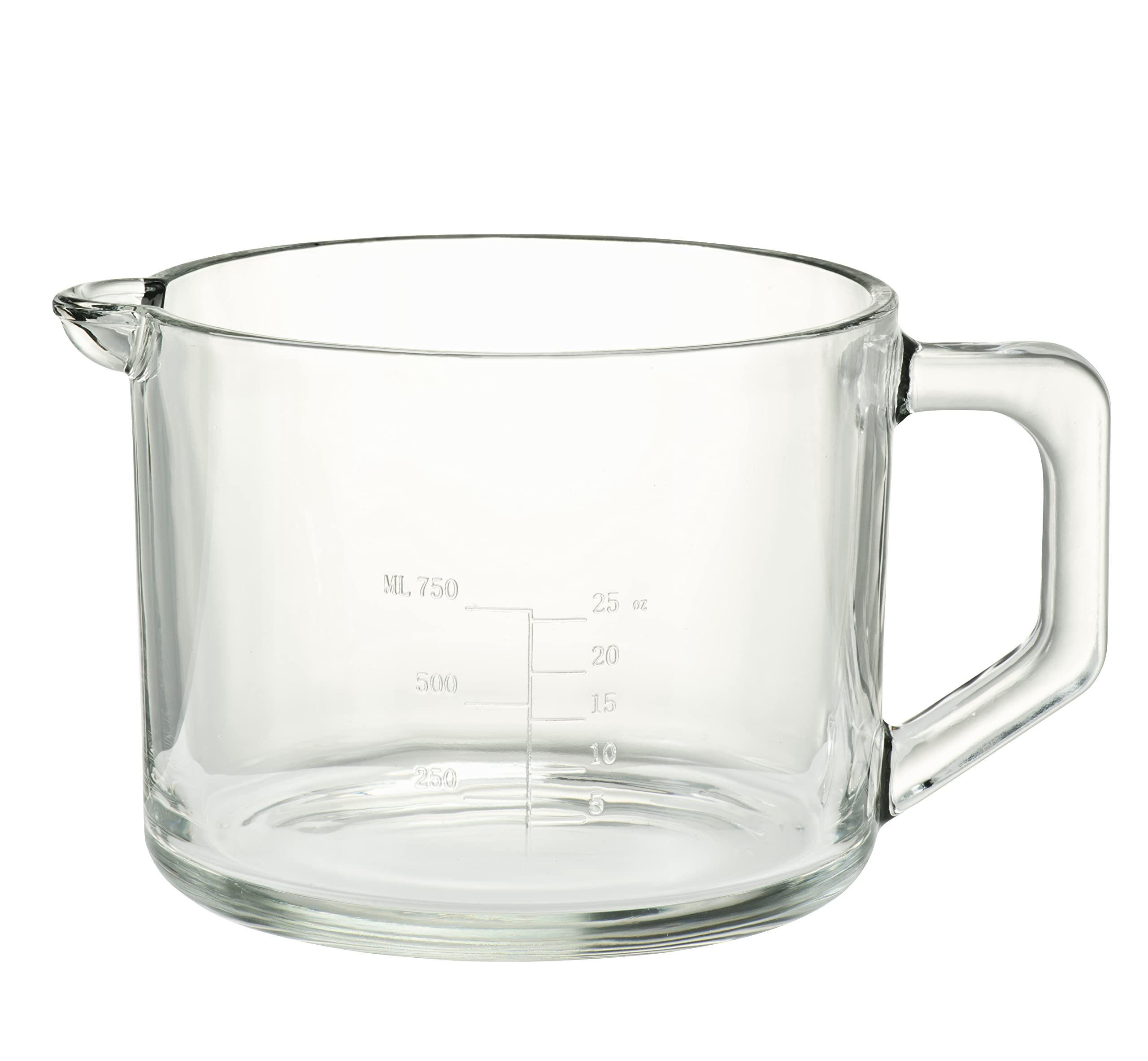 BOURGINI - Lotte Juicer Deluxe - Caraffa in vetro da 0,75 litri, colore: Argento