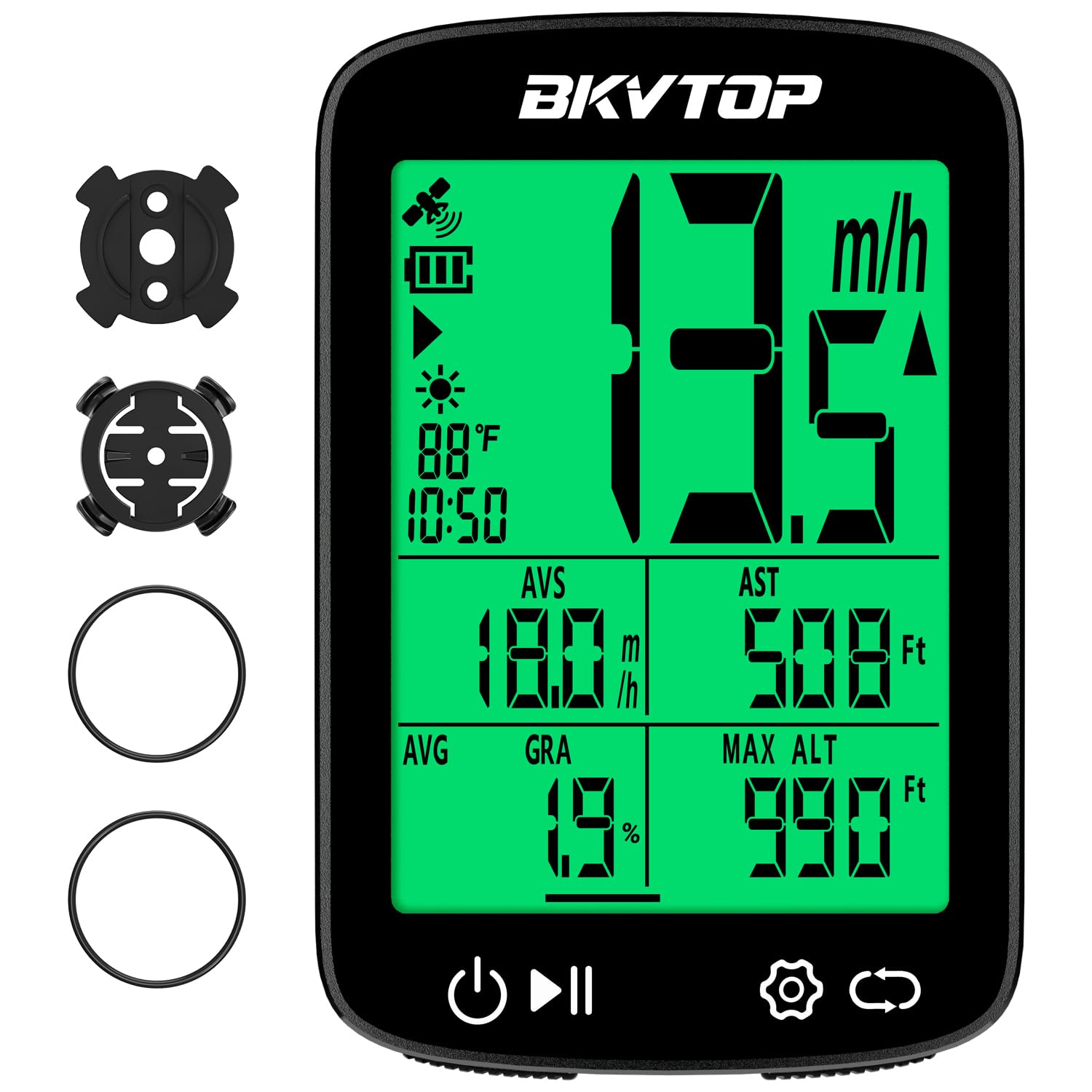 BKVTOP TOP-350A GPS Bike Computer