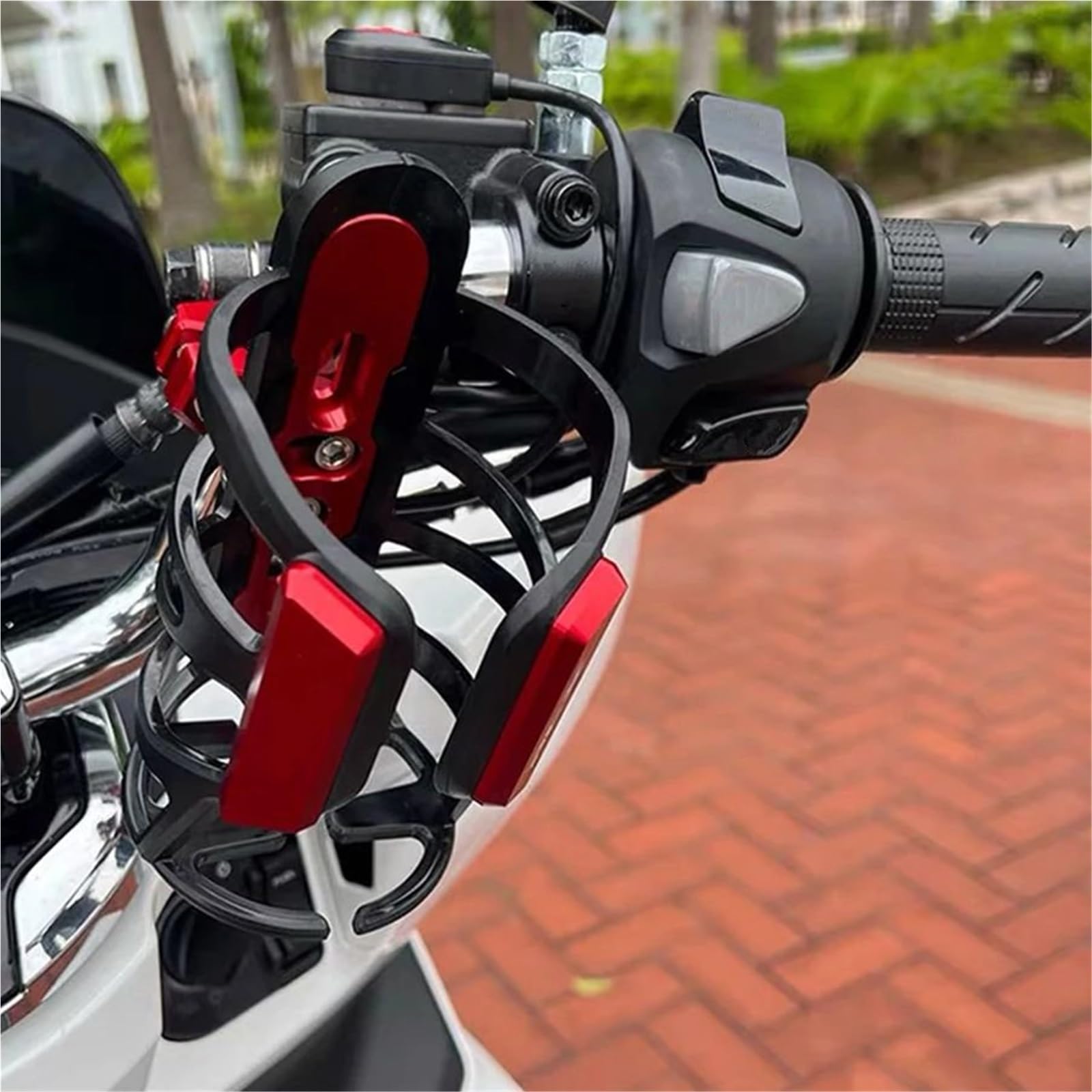 Porte-gobelet Porte-Bouteille d'eau Et De Boisson, Accessoires Moto, Support pour H-Onda NT1100 NT 1100 Nt1100 Nt 2021-2025 2026(Nero)