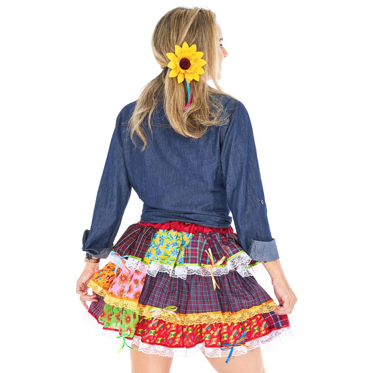 Saia Festa Junina Adulto Super Luxo Xadrez Estampas Sortidas em promoção! Veja a oferta e mais achadinhos de Saias 2 Hoje é o melhor dia para comprar Saia Festa Junina Adulto Super Luxo Xadrez Estampas Sortidas com aquele preço maroto! Promoção! Aproveite a oferta! 2