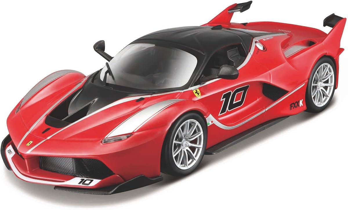 Maisto 1: 24 Assembly Line Ferrari FXX-K Diecast Model Kit, Red