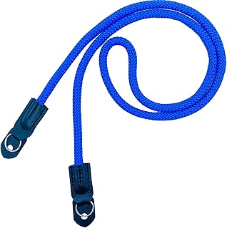 N-D Tracolla per fotocamera Universale Collo Tracolla Cintura Nylon Cinghia Fotocamera Cinturino per fotocamere mirrorless/piccole, fotocamere di sistema (blu)